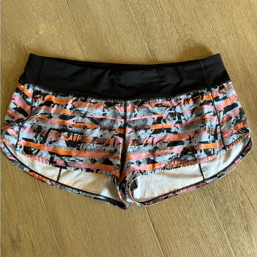 Lululemon Speed Up Low Rise Lined Short 2.5”  Size 12